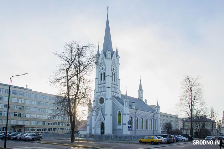 Лютеранская кирха в Гродно после реставрации